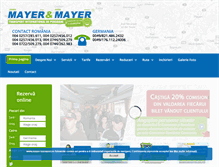 Tablet Screenshot of mayer-transport.ro